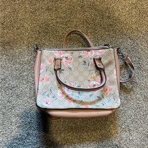 Floral Beige/Rose Nine West Women's Bag